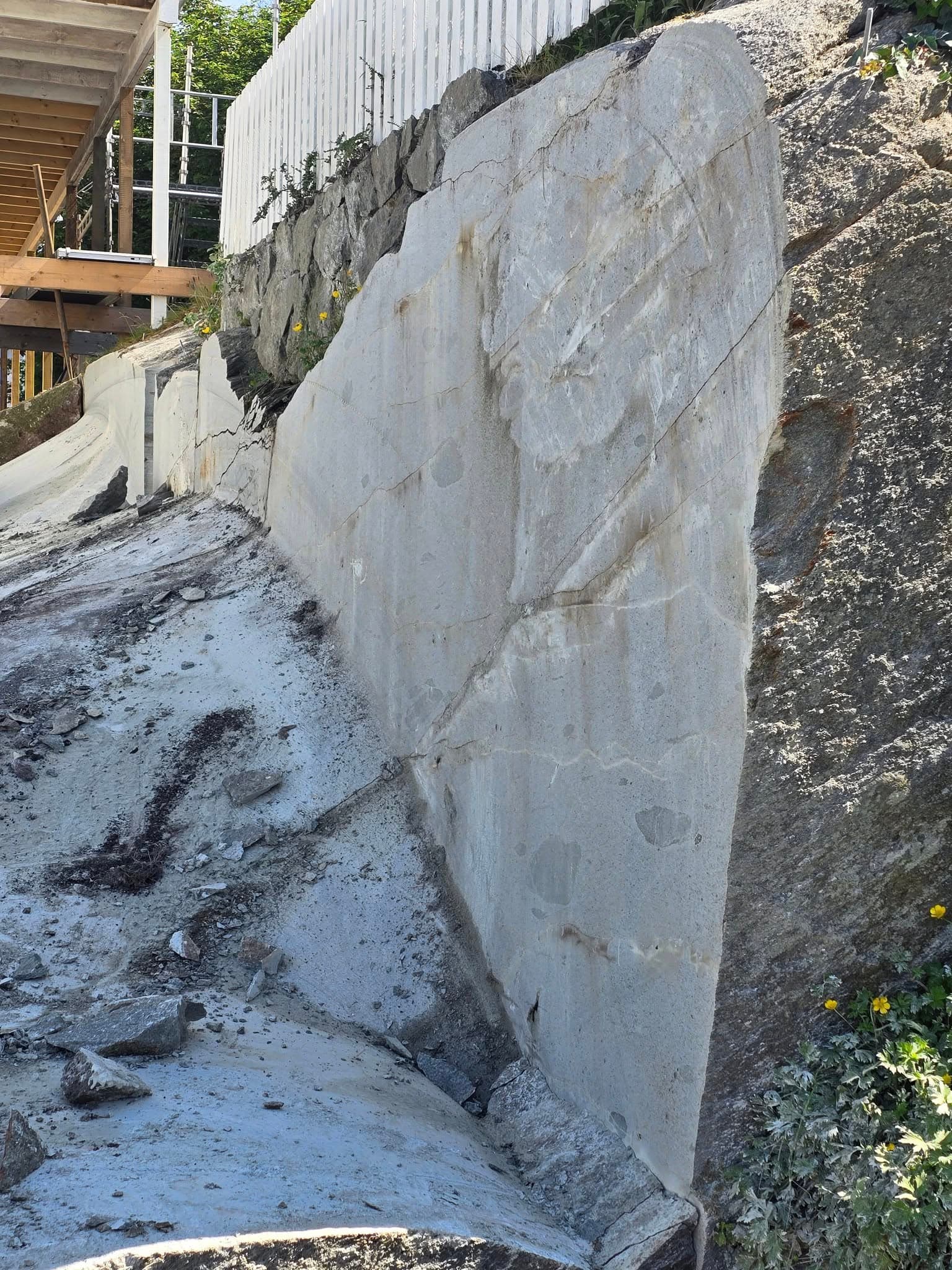 Saging i fjell